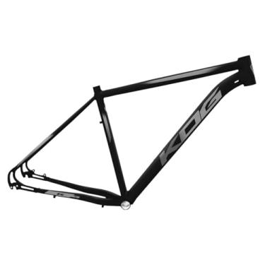 Imagem de Quadro Aluminio Bicicleta aro 29 KOG MTB Alumínio 6061 Cabo Interno,Preto Cinza,15