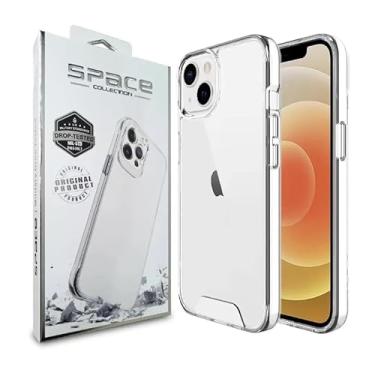 Imagem de Genérico Capinha Space Hybrid Clear Anti-Impacto Compatível Iphone 14 Plus