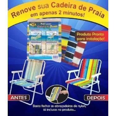 Imagem de Kit Com 2 Refil Para Cadeira De Praia - SOL