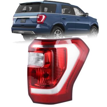 Imagem de KAMDKI Luz traseira do lado direito do passageiro adequada para Ford Expedition XLT 2018 2019 2021 2022 Conjunto de lâmpada traseira tipo halogênio lâmpada de freio com lâmpadas RH FO2801271