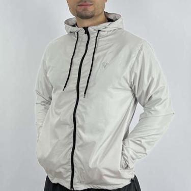 Imagem de Corta vento super confortavel nas cores preto e branco gelo - M&cardos