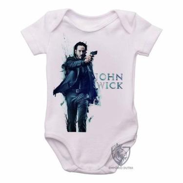 Imagem de body nenê criança roupa bebê  John Wick - Empório Dutra, M   ( 2-4 Mes