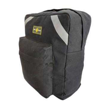 Imagem de Mochila Lona Motoboy GG 90L Mão Dupla Excelente Qualidade - Mão Dupla