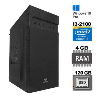 Imagem de Computador I3 2100, Hd Ssd 120Gb, Memória 4Gb, Win10 - Sobraltech