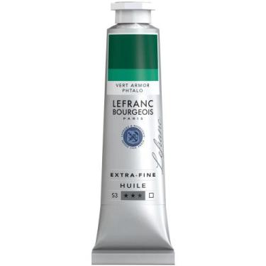 Imagem de Tinta Óleo Lefranc Tubo 40ml Extra Fine Phthalo Armor Green - Lefranc 