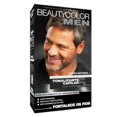 Imagem de Kit Tonalizante Men Cinza Natural - Beauty Color