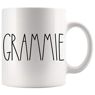 Imagem de Caneca Grammie, Caneca Grammie, Presentes para Xícara de Café de Natal, Presente de Aniversário, Dia das Mães/Dia dos Pais, Caneca de Café para a Família Presente de Aniversário Para A Melhor Grammie