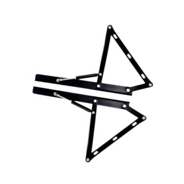 Imagem de Baoblaze Levante a dobradiça da cama de armazenamento 2 peças, fácil de instalar, suporte a gás, suporte pneumático, levantador de cama para substituir