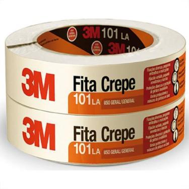 Imagem de Fita Crepe 3M 48Mm X 50Mt - Kit C/2 Unidades