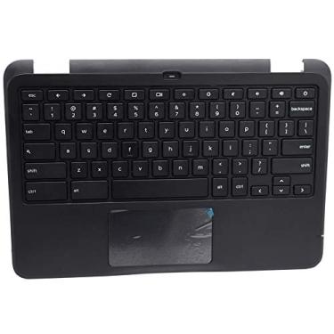 Imagem de Deal4GO Capa superior de substituição para teclado apoio para as mãos e touchpad para Dell Chromebook 11 3180 3189 3190 Latitude 3180 3189 0H122 00H122