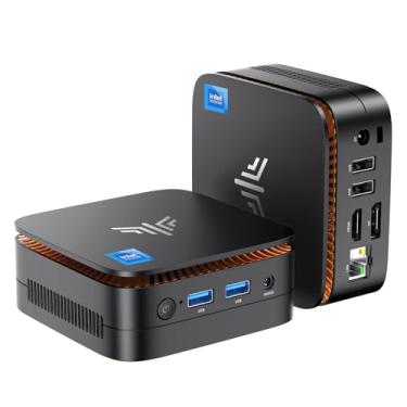 Imagem de KAMRUI Essenx E1 Mini Pc, 12º N97 Mini Pc (Beat N150, Até 3,6 Ghz), Computador De Mesa 16 Gb De Ram 1 Tb Ssd, Micro Pc Computador Com Suporte 4K Hdmi + Dp, Pc De Mesa Com Wifi Duplo, Escritório Domé