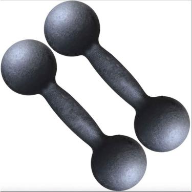 Imagem de Halter De Ferro Pintado 5kg Preto