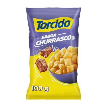 Imagem de Salgadinho de Trigo Churrasco Torcida - 100g