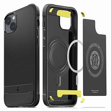 Imagem de Spigen Capa Rugged Armor Compativel com Apple iPhone 14 Case (2022) - Matte Black