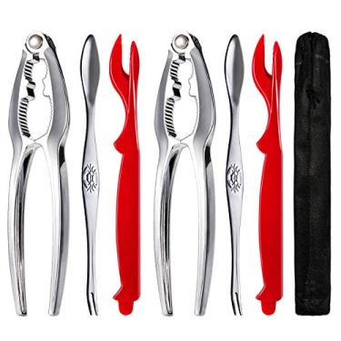 Imagem de Conjunto de Crabs Crackers Seafood Tools, Crackers, Conjunto de Garfos para Porcas, Abridor, Peixe de Arrastão, Perna de Lagosta e Acessórios de Cozinha