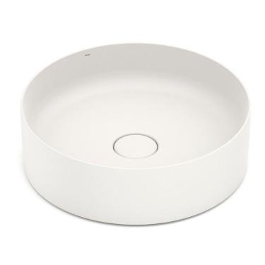 Imagem de Kit 2 Cubas De Apoio Redonda Sem Mesa 390 Platinum P2 Incepa Beige