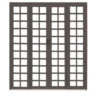 Imagem de Porta Aco Crv Correr 4 Fl Romana 12 X 200 X 215cm