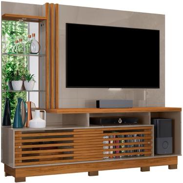 Imagem de Estante Home Theater C- Pés Para Tv 60 Polegadas Paula Fendi Naturale