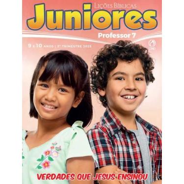 Imagem de Revista Lições Bíblica Juniores Professor 3º Trimestre 2025 - CPAD