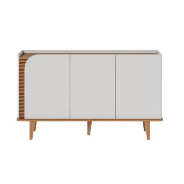 Imagem de Buffet Aparador 3 Portas Jurerê Freijó e Off White - Colibri