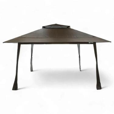 Imagem de Tenda Gazebo Deluxx em Aço e Proteção UV Poliester 420D 3,85m Marrom N