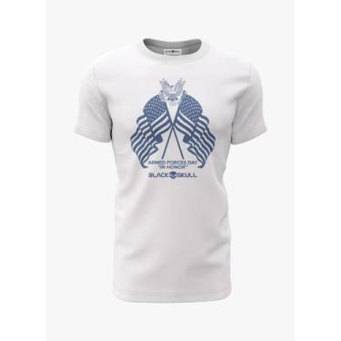 Imagem de Camiseta revolution - BLACK SKULL, Branco, N/A, P, N/A