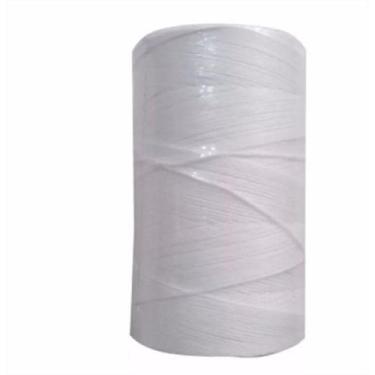 Imagem de Barbante De Algodão branco Fino Para Amarrar Linguiça Açougue Casa - a