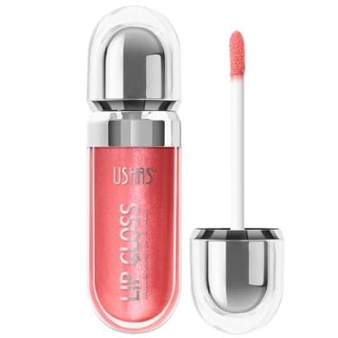 Imagem de Lip Gloss – 7ml - Brilho Labial Hidratante, Efeito 3D Duradouro, molhado, Não Pegajoso, 12 Tons América Mix Store – USHAS (#06-NUDE LUMINOSO)