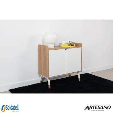 Imagem de Armario baixo 2 portas flexus 80cm 27997 várias cores - artesano, HANO