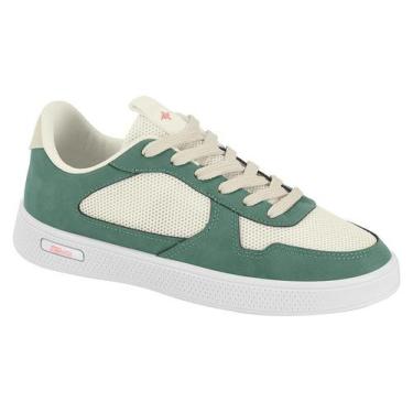 Imagem de Tenis Nylon Actvitta - Activitta, Creme, Verde escuro, 37