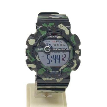 Imagem de Relógio Masculino Onix Digital It-855C Camuflado