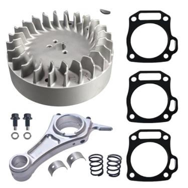 Imagem de Biela de alumínio de tarugo de 8,4 cm e volante de 10 krpm com kit de mola de válvula de 8,2 kg para Predator 212cc somente Hemi Engine Go Kart Cart