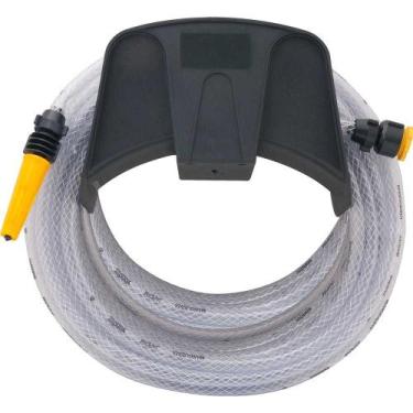 Imagem de Mangueira Jardim Trançada Transparente 30 M C Suporte Vonder