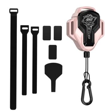 Imagem de ENLEE Alça de reboque para bicicleta de montanha para crianças, corda de reboque auto-retrátil ao ar livre para pais e filhos com um gancho (2.0 rosa)