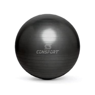Imagem de Bola Suiça de Pilates 75cm para Yoga Ginástica Fisioterapia Alongamento Consport