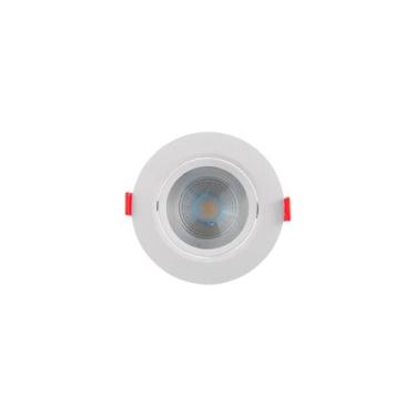 Imagem de Spot De Embutir Led 3000K~3500K Direcionável Redondo Dicróica Bivolt 5