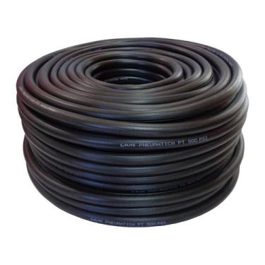 Imagem de Mangueira Pneumatica Compressor PT 500 1/4 Elite Preta 30mt