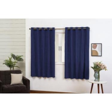 Imagem de Cortina Tecido Suede Semi Blackout 2,80 X 1,70 Para Varão 2m - Confort