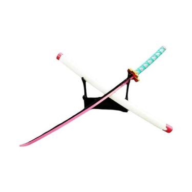 Imagem de Espada Katana Demon Slayer Em Tamanho Real De 25cm, Prop De Cosplay De