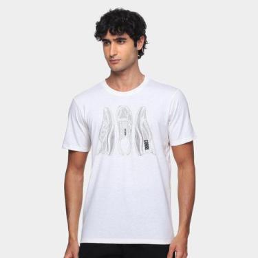 Imagem de Camiseta Olympikus Comfy Corre Masculina, Marrom, P