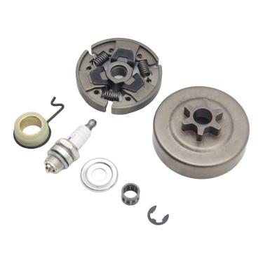 Imagem de JIUDANI Kit de 7 peças de motosserra 3/8¡° Tambor de embreagem de roda dentada - Qualidade, compatível com Stihl 017 018 021 023 MS170 MS180 MS210 MS230 MS250, peças de reposição de longa duração, OEM