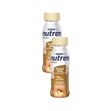 Imagem de Kit 2 Nutren Senior Complemento Alimentar Mix de Frutas 200ml