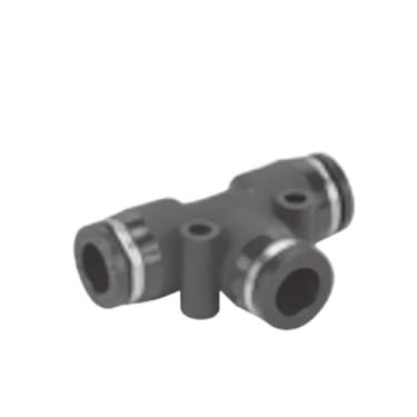 Imagem de Encaixe de tubo União Tee PE PE4 PE6 PE8 PE10 PE12 PE16(PE8)