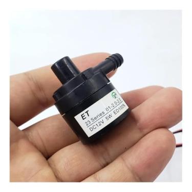 Imagem de Bomba submersível silenciosa DC 7,4 V-12 V grande fluxo sem escova bomba de água 1,4 L/min bomba de impulsor pequeno para sistema de resfriamento de água WWECCQIJ