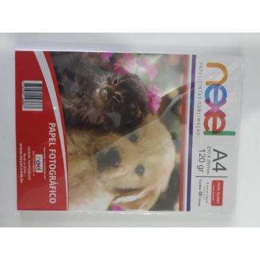 Imagem de Papel Tintas sublimação  A4 - Nexel , Branco