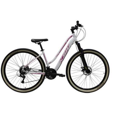 Imagem de Bicicleta KSW Sunny Feminina em Aluminio Aro 29 Rebaixada Retro 21 Mar