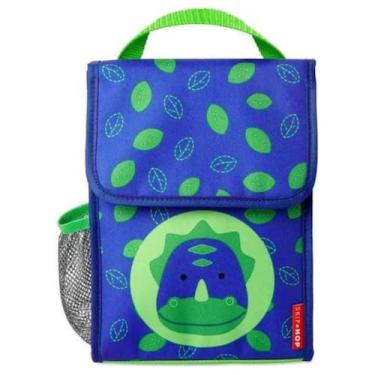 Imagem de Lancheira térmica para menino, cor verde e azul tamanho P - Bic