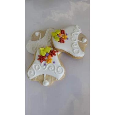 Imagem de Biscoito natalino - CHIPA DO CHEFF, Vermelho, Baunilha