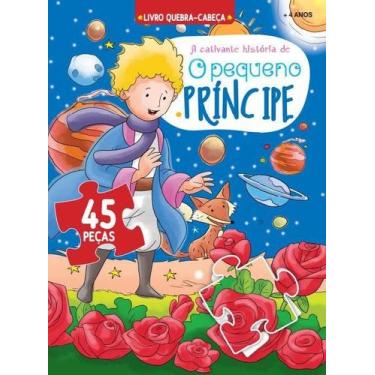 Imagem de Livro - O Pequeno Príncipe Livro Quebra-Cabeça