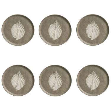 Imagem de Conjunto De Pratos De Sobremesa 06 Peças Bio Seiva Porto Brasil